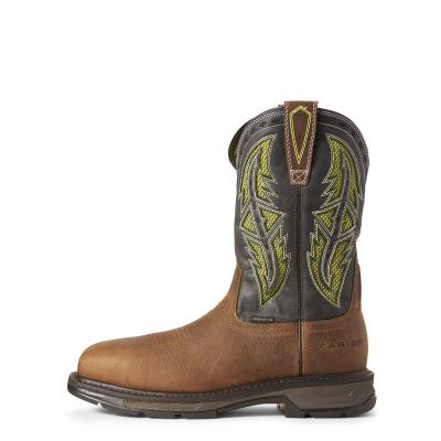 Ariat Work: WorkHog XT VentTEK Spear Carbon Toe Zapatos de Seguridad Hombre - Marrones (HLVID4796)